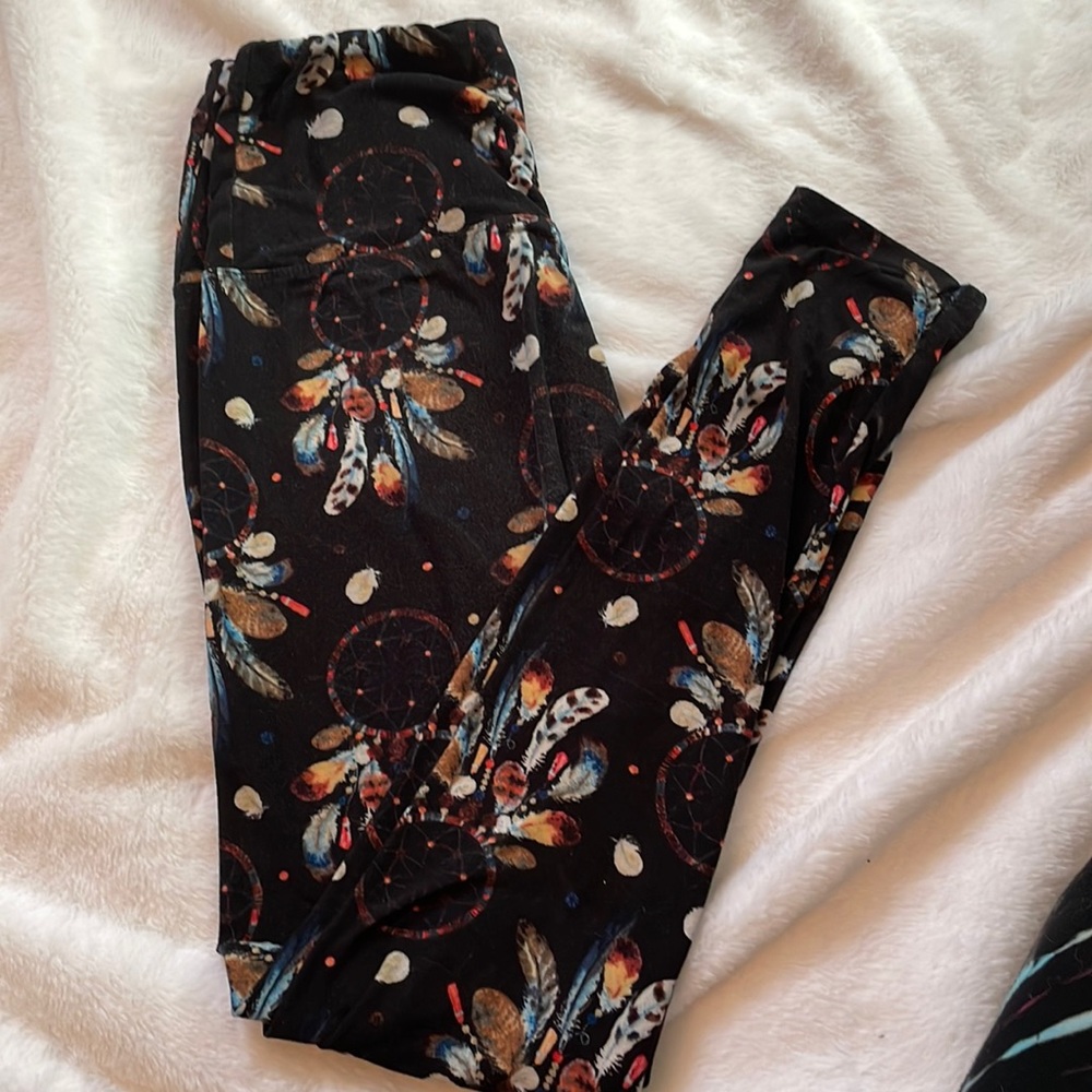 Dream catcher print leggings cozy and soft boho leggings